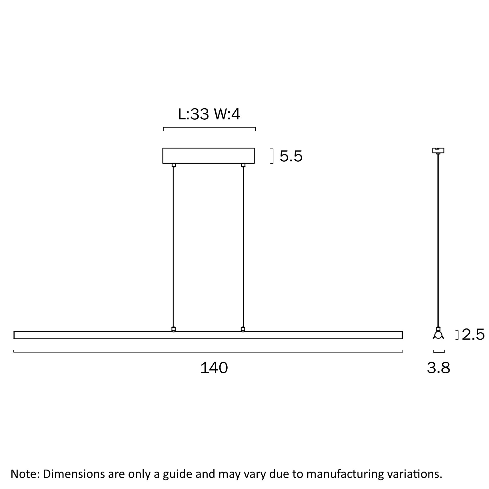 dimensions